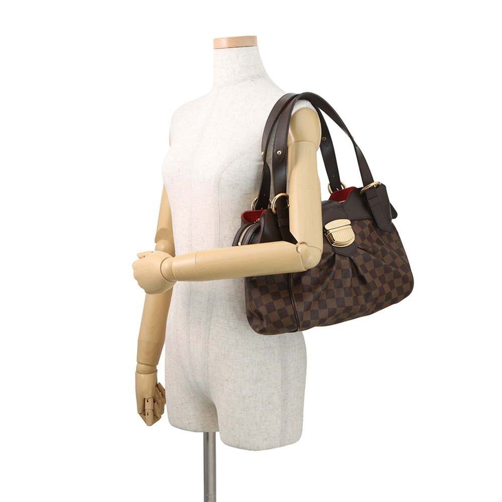 LOUIS VUITTON Brown Damier Shoulder Bag - Picture 4 of 16